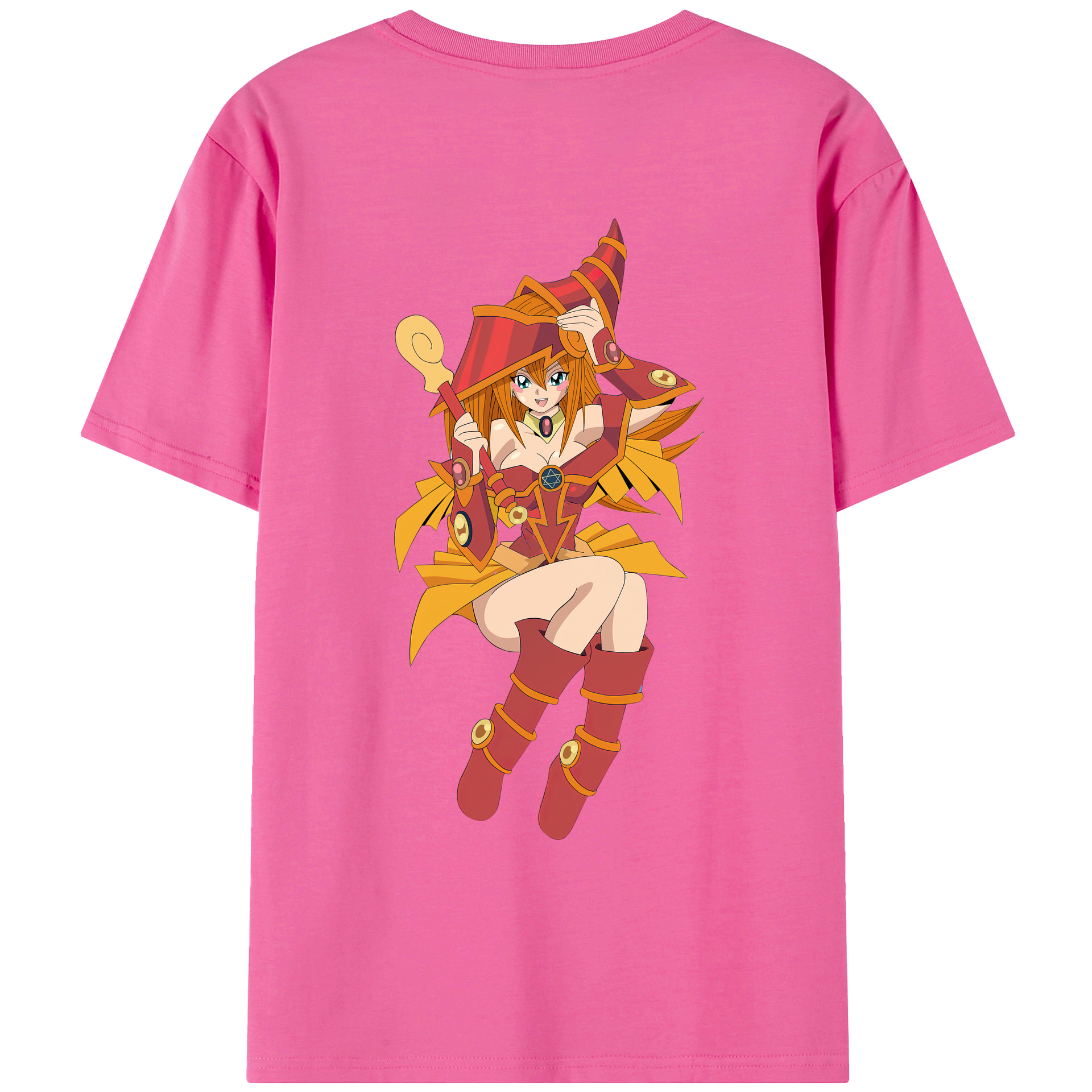 （画像用） 遊☆戯☆王 Yu-Gi-Oh! レディース半袖Tシャツ(バックプリント)